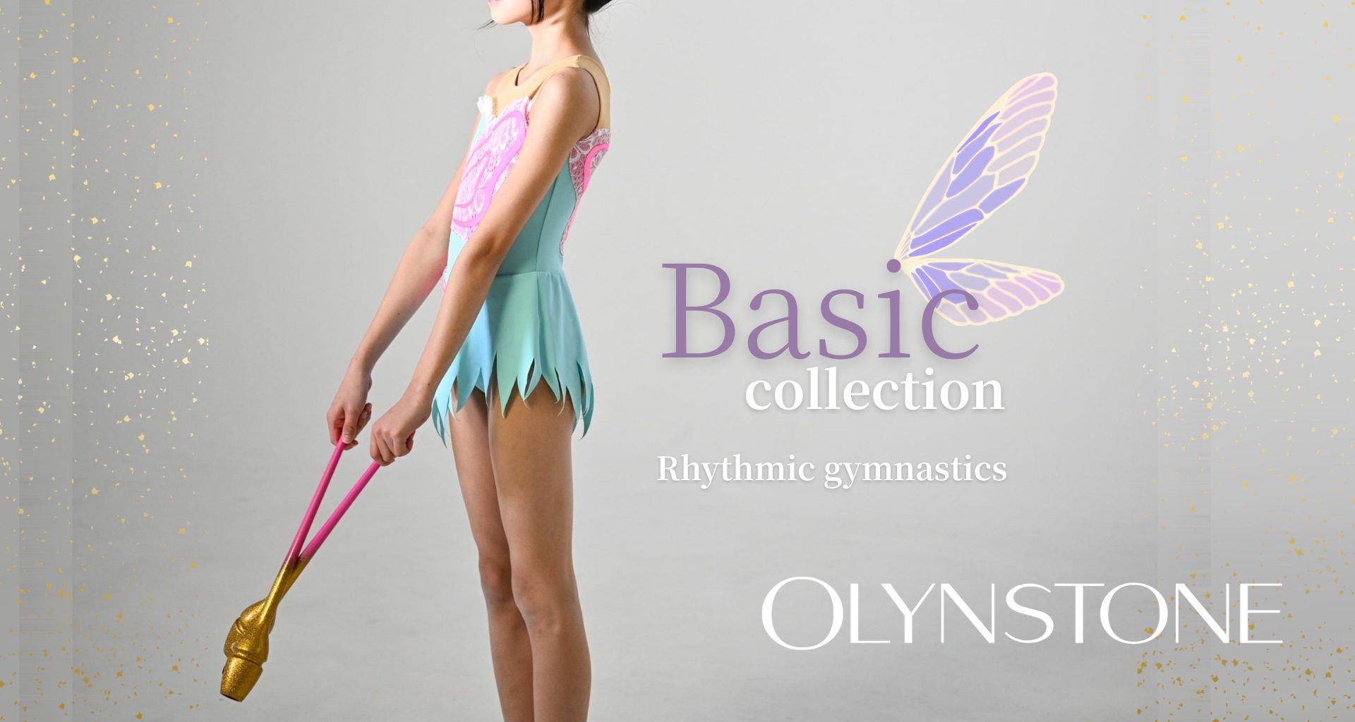 発表会用新体操レオタード/オリンストーン/ベーシックコレクション