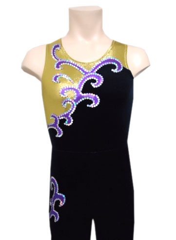 男子新体操レオタードGRM-1105フロント