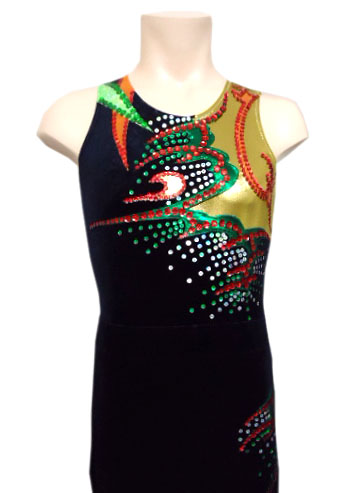 男子新体操レオタードGRM-1103フロント