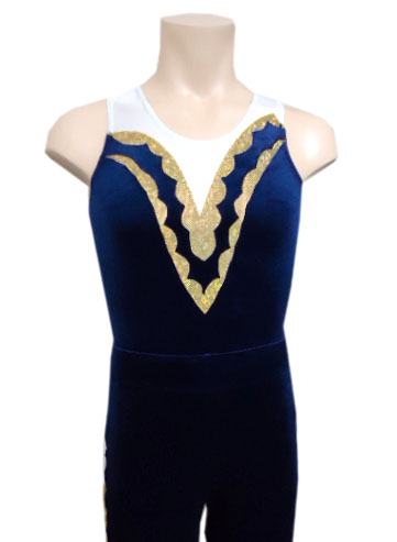 男子新体操レオタードGRM-1102フロント